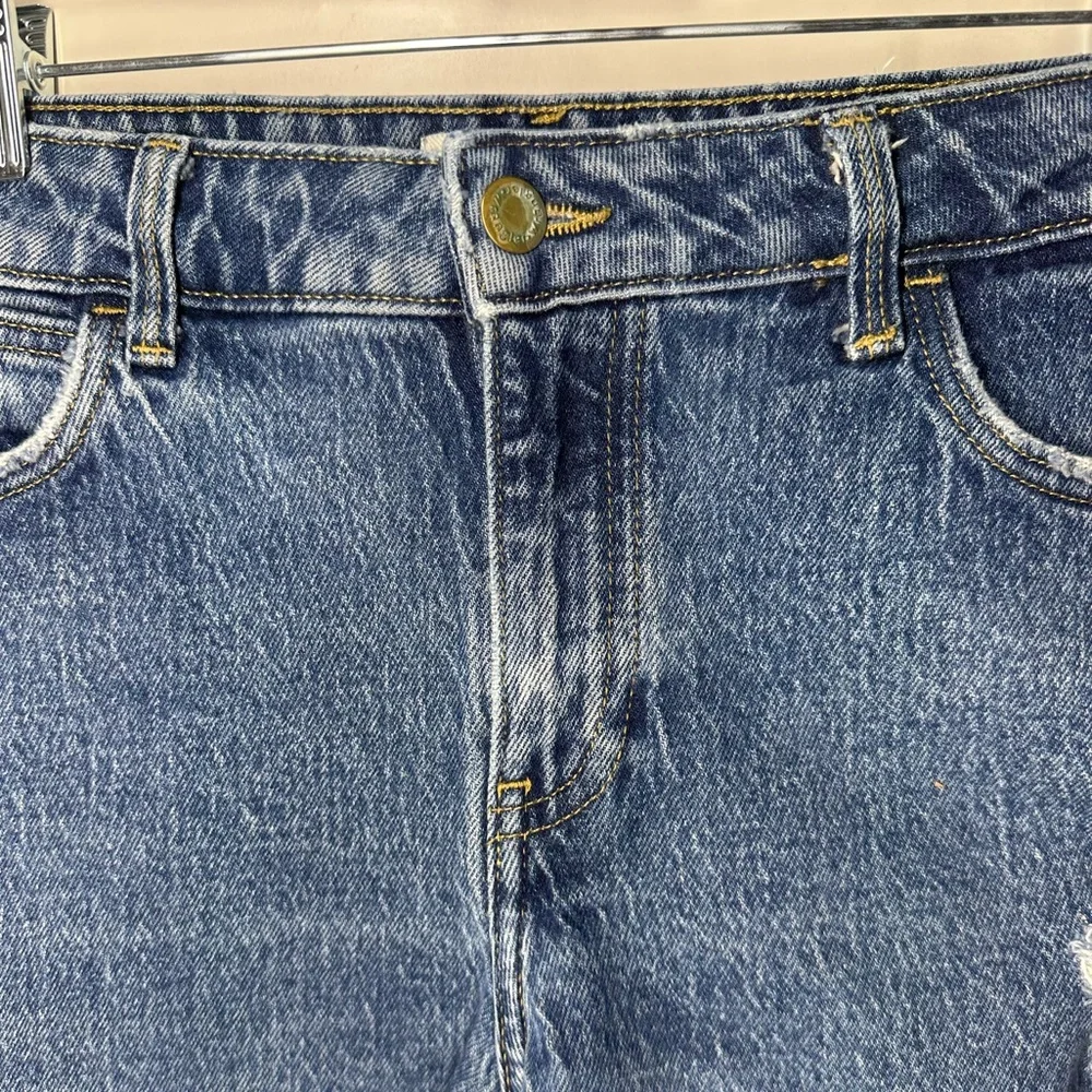 Wrangler Distressed Blue Jean‎ Shorts women size 24